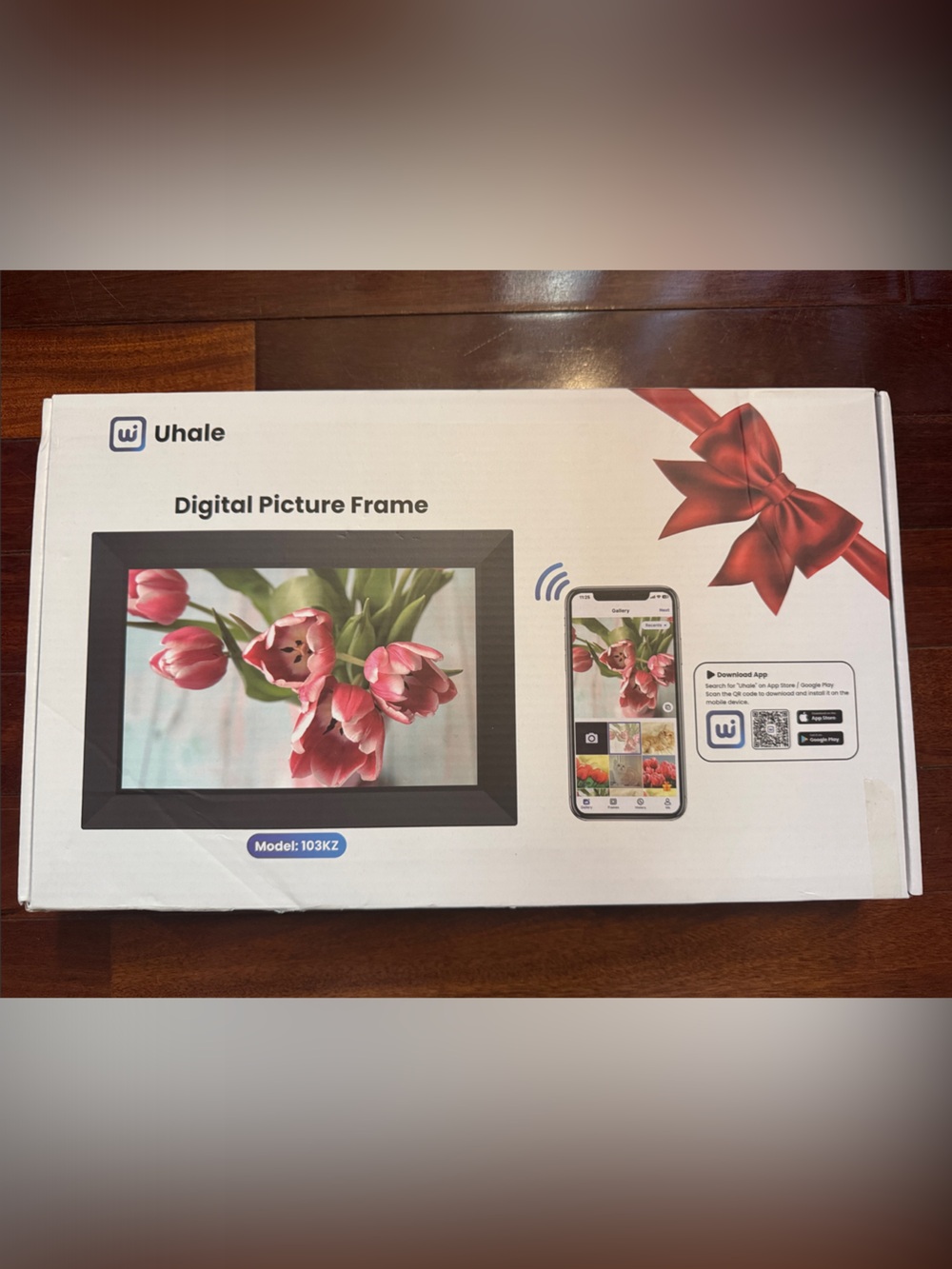 Unhale Digital Picture Frame/Black
